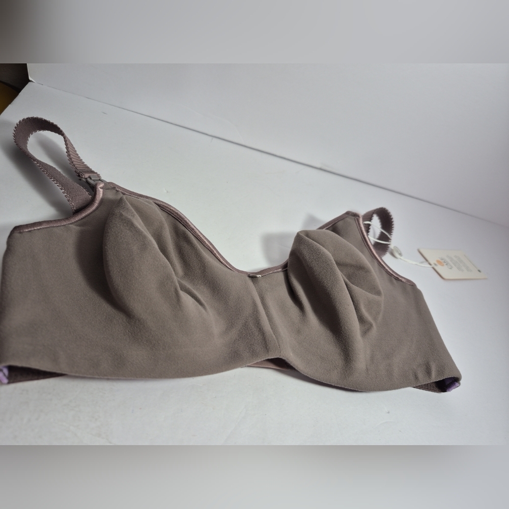 Cake Maternity Bra Croissant Bra T-Shirt Flexi-wire  Raisin  32D Nursing Bra